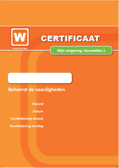 ERK - Mijn Omgeving - Voorstellen - Certificaat